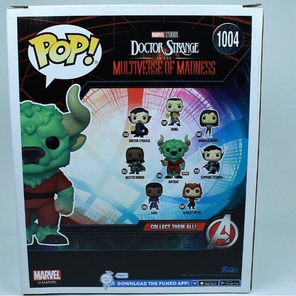 Funko Pop Marvel: Doctor Strange in the Multiverse of Madness, Rintrah #1004 - Picture 2 of 3